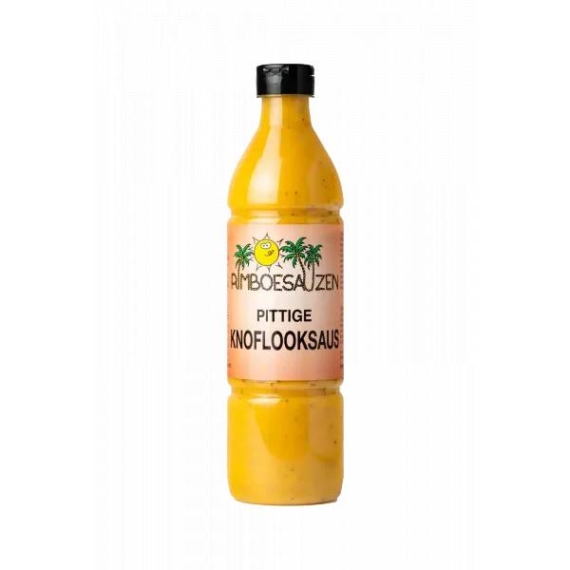 Rimboe Pittige Knoflooksaus 500ml