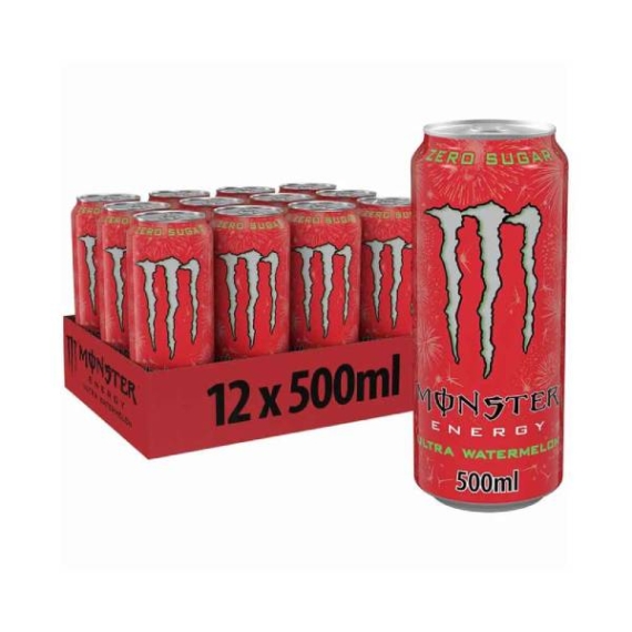 Monster Ultra Watermelon 12x500ml