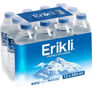 Erikli Water 12x0,5L.