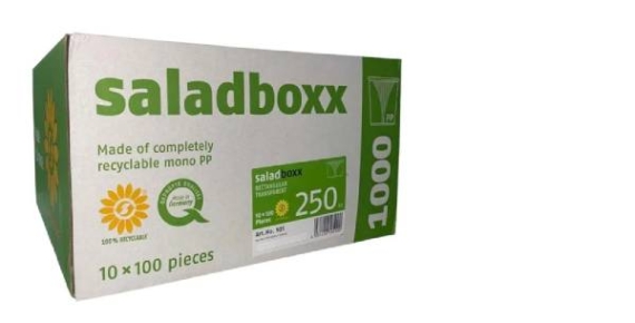 Saladboxx 250cc 10x100st