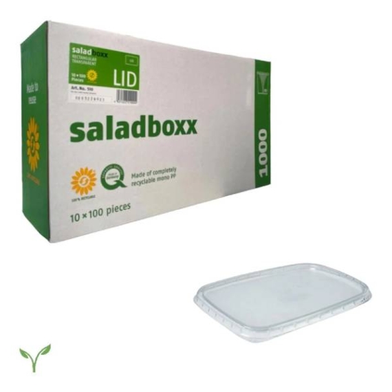 Saladboxx Deksel 125/250cc 10x100st